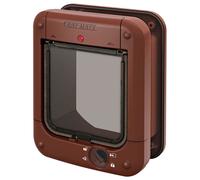 Cat Mate Microchip Cat Flap 360B Brown
