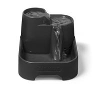Cat Mate Multi-Level Pet Water Fountain (335) - For Cats & Small Dogs, Quiet and Hygienic Automatic Drinking Fountain, 2 Litre Capacity, Grey