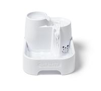 Cat Mate Pet Water Fountain for Cats and Small Dogs, 2 Litre Drinking Fountain - White