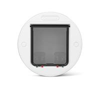 Cat Mate 4-Way Locking Large Glass Fitting Cat Flap 357W