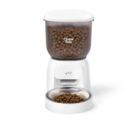 Cat Mate Smart WiFi Dry Food Feeder, 4 Litre Capacity, White | Automatic WiFi Dry Food Feeder for Cats, App-Controlled Feeding, Portion Control, Easy Setup, Stylish White Finish
