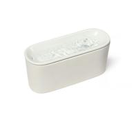 Cat Mate USB Ceramic Water Fountain for Cats & Small Dogs, 800 ml, Grey | 3-Stage Filtration, Whisper-Quiet Operation, Dishwasher-Safe Parts, Compact Design, Encourages Hydration