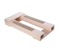 Cat Mating Chair with Scratch-Pad Mating with Short Wooden Legs with Built-in Scratch | COMMUNION FOR, MEDIUM & Large Cats, Furniture