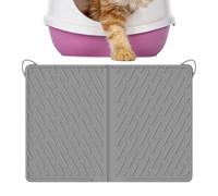Cat Mats for Litter,24 x17inches Cat Mat - Scratch-Resistant Waterproof Pads for Indoor Corner Feeding Food Water Floor Cover