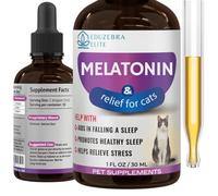 Cat Melatonin, Cat Melatonin, Cat Grooming Sedative, Cat Sleep Aid, Calming Cat Treats, Cat Anxiety Relief, Help Your Cat Have A