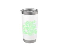 Cat Meme Curator Stainless Steel Insulated Tumbler