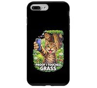 Cat Meme Humor | Funny Internet Meme Cat UFOs Joke Spaceship Case for iPhone 7 Plus/8 Plus