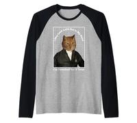 Cat Meme in My Head I've Scratched You 3 Times Funny Cat Raglan Baseball Tee