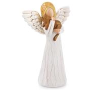 Cat Memory Figurines Pet Loss Figurines for Pet Lover Gift Angel Figurine Remembrance Angel Figurine Friendship Cat Memorial Gifts Hand-Painted Figurines Ornaments Guardian Friendship Kitten Statue