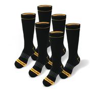 CAT Men's 6-pack Half Cushioned Crew Socks Crew Sock (pack of 6)