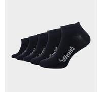 5 Pack Cotton Rich Trainer Work Socks CAT Black 6-9