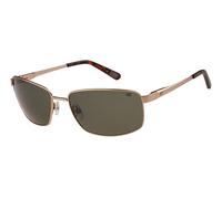 CAT Men's CTS 8030 Polarized Navigator Sunglasses, 61 mm, Matte Gold, 61 mm