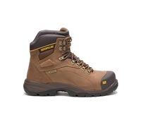 CAT Men's Diagnostic Hi St Work Boot, Dark Beige, 10 UK