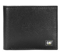 CAT Men's Leather Bifold Wallet, Black, One Size, Leather Bifold Wallet
