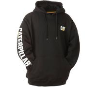 CAT Men's Trademark Banner Hooded Sweatshirt (Regular and Big & Tall Sizes), Black, 4XL