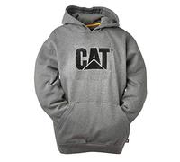 Caterpillar Workwear Trademark Hooded Sweatshirt Grey Size: 3XL Colour 3XL