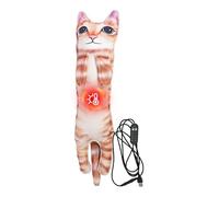 Cat Menstrual Heater, Animal Heating Pad for Cramps, Plush Heated Warm Stuffed Animals, Cute Kitten Cosy Thermal Cushion for Women, Back Tension Relief