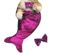 Cat Mermaid Costume Comfortable Soft Funny Fishtail Clothes Pet Costumes