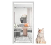 Cat Mesh Gate | Pet Proof Mesh Barrier | 90x220cm Indoor Barrier | for Cats and Dogs in Balcony, Home, Living Room, Kitchen, Hallways, Stairs