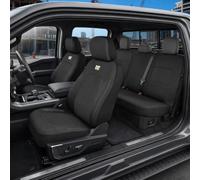 CAT MeshFlex Seat Covers Full Set for Full-Size Pickup Trucks Only - Black