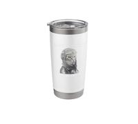 Cat Mike Oscar Echo Funny Whisky Vintage Pilot Copy Stainless Steel Insulated Tumbler