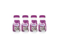 Cat Milk Treat 200ml Pack of 4 Kitten Pet Food Age 6weeks+ Calcium for Strong Bones Teeth Care Vitamins Minerals with Welari Thank You Card | (4pack) (800ml)