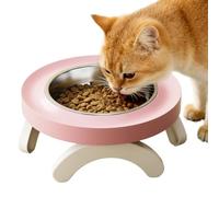 Cat Mimoqk Bowl, Classic Elevated Pet Holder Dish, Stylish Kitchen Kit, Convenient Portable Accessory, Functional Daily Supply, for Families Adults Teens Friends Home Living Room Bedroom Apartment