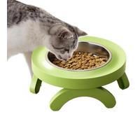 Cat Mimoqk Bowl, Classic Elevated Pet Holder Dish, Stylish Kitchen Kit, Convenient Portable Accessory, Functional Daily Supply, for Families Adults Teens Friends Home Living Room Bedroom Apartment
