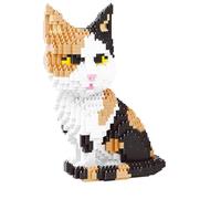 Cat Mini Micro Building Set,1300PCS Animals Toy 14+(Challenging) | 1300PCS Home or Office Collection Decor Model Gifts for Teens (Challenging)