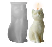 Cat Molds for Resin - Silicone Molding Mold Set, Durable Epoxy Craft Mould, DIY Flexible Shape | Candle Making Tool, for Handmade, Shock