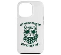 Cat Mom Crazy Mommy Cat Dad Feline Guy Attitude Design Case for iPhone 13 Pro