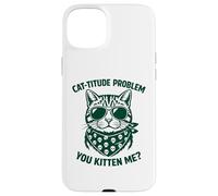 Cat Mom Crazy Mommy Cat Dad Feline Guy Attitude Design Case for iPhone 15 Plus