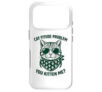 Cat Mom Crazy Mommy Cat Dad Feline Guy Attitude Design Case for iPhone 17 Pro