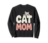 Cat Mom Cute Kitten Lover Sweatshirt