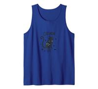 Cat Mom Life: Whimsical Feline Lover Tank Top, Men, Royal Blue, XXL