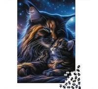 Cat Mother And Kitten_11000pc Premium Cardboard Jigsaw Puzzle Collection Adults Kids Age 12+ Educational Game Stress Relief Housewarming Gift 52x38cm/1000pcs