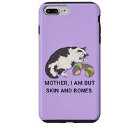 Cat Mother I am but Skin and Bones Mardi Gras Case for iPhone 7 Plus/8 Plus