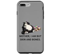 Cat Mother I am but Skin and Bones Mardi Gras Case for iPhone 7 Plus/8 Plus