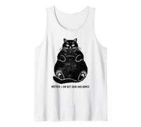 Cat Mother I Am But Skin and Bones Tank Top