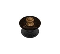 Cat Motivation Quote Feline Wisdom Mood PopSockets Adhesive PopGrip