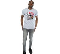 Cat & Mouse Chase T-Shirt Tom & Jerry Grey M