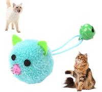 Cat Mouse Toy - Plush Kitten Toy Mice for Indoor Use with Bell, Interactive Sound Exercise Toy | Funny Cat Toy for House Cats, Small Pets, Entertainment, Tra