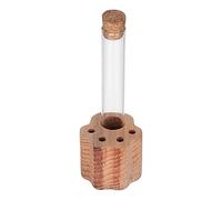 Cat Moustache Pot - Clear Glass Memorial Keepsake Collector, Pet Keepsake Container | Small Cat Moustache Storage Jar Keepsake Gift