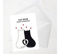 Cat Mum Happy Birthday Greetings Card - Standard Card