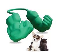Cat Muscle Arms, Dress Up, Muscular 3D Printed Cat's Neck With Muscle, Giant Hand Costume for Kitten Halloween & Birthday Parties (Green)