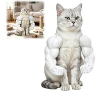 Cat Muscle Arms, Hilarious Buff Costume, Muscular Small Dogs | Funny Buff Cat Arms for Photo Props, Creative Muscular Prank and Party
