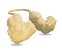 Cat Muscle Arms Hilarious Costume 3D Printed Pet Shoulder Attachment (A)