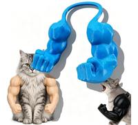 Cat Muscle Arms, Muscle Arms for Cats, 3D Printed Adjustable Funny Cat Muscular Arms Cosplay Costume, Lightweight Halloween Pet Fancy Dress Photo Prop Accessory for Small to Medium Cats & Dog，blue