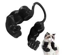 Cat Muscles Costume - Funny Costume Outfit | Muscle Printed Pet Clothes | Funny Cats Costumes - Halloween Photo Party