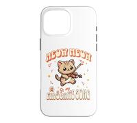 Cat Musician Meow Music Kitten Violin Case for iPhone 16 Pro Max